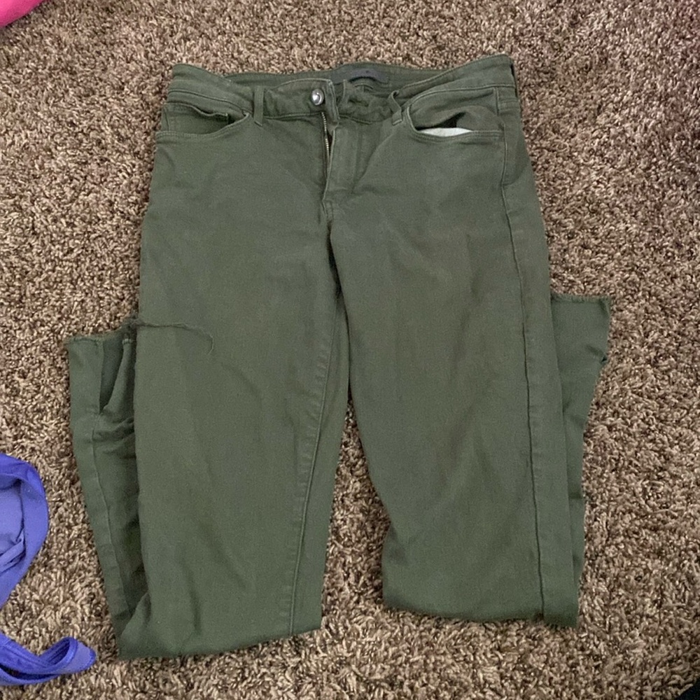 Green jeans